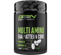 GEN GERMAN ELITE NUTRITION EAA Multi Amino - 500 Comprimidos - 1000 mg | 8 Aminoácidos Esenciales en Fórmula Human Code - Alta dosis - De Fermentación Vegetal - Vegano