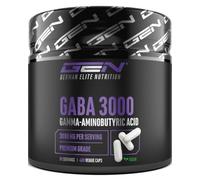 GEN GERMAN ELITE NUTRITION GABA 3000-400 Cápsulas - Alta dosis | 3000 mg por Dosis Diaria - Ácido Gamma-Aminobutírico Puro - Fermentación Premium - Vegano