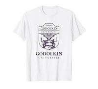 Gen V Godolkin University Purple School Seal TV Show Camiseta, Hombre, Blanco, XXL