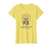 Gen V Godolkin University Purple School Seal TV Show Camiseta, Mujer, Limón, 3XL