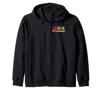 Gen X 1973 Retro Generation xer Vintage Text Style Sudadera con Capucha