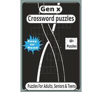 Gen X Crossword Puzzles:: Retro Vibes & Brain Teasers: Gen X-Themed Crossword Fun