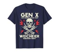 GEN X - Duro antes de que nacieron débiles divertido Rocker Camiseta
