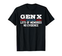 Gen X Lots of Memories No Evidence Camiseta
