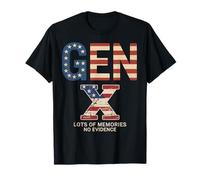Gen X: Muchos Recuerdos, no Hay evidencia de un Divertido Padre Patriota Retro Camiseta