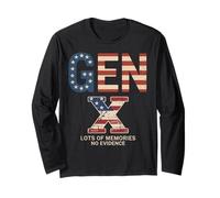 Gen X: Muchos Recuerdos, no Hay evidencia de un Divertido Padre Patriota Retro Manga Larga