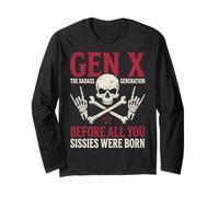 Gen X The Badass Generation Before Sissies were Born Skull Manga Larga