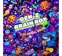 GEN Z BRAIN ROT: COLORING BOOK (Brain Rot Coloring Universe)