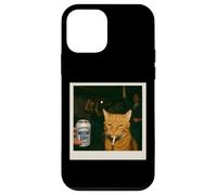 Gen Z Cat Mom Cat Dad Stupid Brainrot Humor Meme Carcasa para iPhone 12 Mini