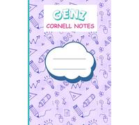 GEN Z Cornell Notes Notebook - Blue Edition: Smart Note-Taking System for Students, Lectures & Exam Preparation