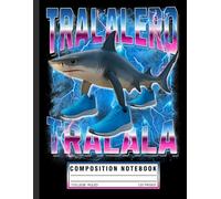 Gen Z Humor Composition Notebook: Tralalero Tralala Italian Brainrot - Funny Meme Journal for Teens, Students