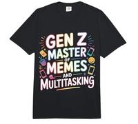 Gen Z Master of Memes and Multitasking Internet - Comfort Colors Adult Heavyweight T-Shirt