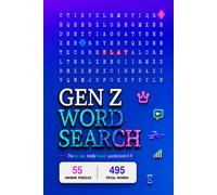 Gen Z Word Search: 55 Bussin Word Search Puzzles: Slang, Memes, Internet Culture & Social Media Trends | Fun Brain Teaser Gift for Teens, Young Adults ... Wants To Up Their Aura And Start A New Era