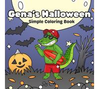 Gena's Halloween: Simple Coloring Book