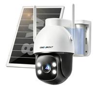 GENBOLT 4G AOV 2K Solar Cámara Seguridad Exterior Inalámbrica,Apertura F1.0 | Cámara IP CCTV AIC,grabación 24/7 sin WiFi,CMOS 1/1.8",con SIM,batería 8W15600mAh,detección humana90FT,seguimiento automático