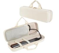 GENCAM Funda de transporte para Dyson Airstrait HT01, Funda de viaje portátil para Dyson Airstrait HT01, Beige