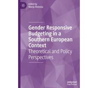 Gender Responsive Budgeting in a Southern European Context: Theoretical and Policy Perspectives