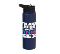 Gender Reveal Costume for Men Women Adult Gender Reveal Stainless Steel Insulated Water Bottle