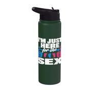 Gender Reveal Costume for Men Women Adult Gender Reveal Stainless Steel Insulated Water Bottle