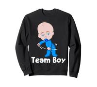 Gender Reveal Party Team Boy Cute Flossing Baby Floss Gift Sudadera