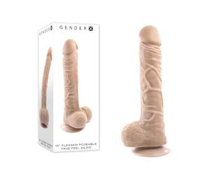 Gender X Flexskin Poseable True Feel Consolador Light Flesh 22,2 Cm