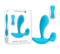 Gender X Wear Me Out Vibrador Blue 11 Cm