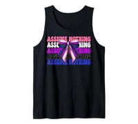 Genderfluid - Bandera de orgullo fluido de género LGBTQ asumir nada Camiseta sin Mangas