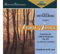 GENDRON MAURICE (cello) - Concerto per cello n.2 op 104 B 191 in si (1894 95 Sinfonia in re (1886 88) (16.1.1944 Parigi)