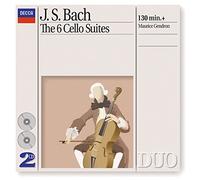 Johann Sebastian Bach 6 Cello Suites (Gendron) (CD) Album (Importación USA)