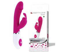 Gene vibrador rabbit 30 velocidades consolador dildo juguete sexual ENVÍO 24 H