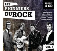 Gene Vincent - Les Pionniers du rock - Volume 4 : Gene Vincent, Buddy Holly, Ritchie Valens, Eddie Cochran - Coffret 4 CD