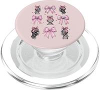 Genealogía ADN Historia Familiar Ancestry Girl Coquette Bow Mom PopSockets PopGrip para MagSafe
