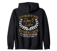 Genealogía Historiador Árbol Genealógico Está Bien Genealogista Sudadera con Capucha