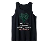 Genealogía Nerd Gift Family Tree Research Ancestry Club Camiseta sin Mangas