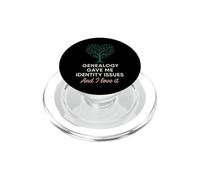 Genealogía Nerd Gift Family Tree Research Ancestry Club PopSockets PopGrip para MagSafe
