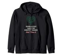 Genealogía Nerd Gift Family Tree Research Ancestry Club Sudadera con Capucha
