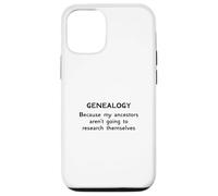 Genealogía porque mis antepasados no van a investigar Carcasa para iPhone 12/12 Pro