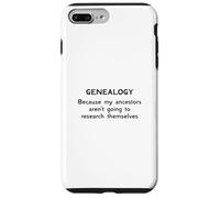Genealogía porque mis antepasados no van a investigar Carcasa para iPhone 7 Plus/8 Plus