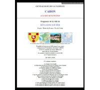 Généalogie CARON Profils, Arbres, etc