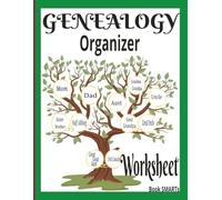 Genealogy Organizer Worksheet: Family History Record Keeper