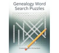 Genealogy Word Search Puzzles