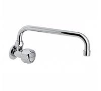 Genebre gamma - Grifo mural fregadero cano tubo horizontal 215mm gamma