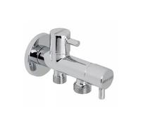 GENEBRE Grifo Escuadra Doble Indep. 1/2" 3/8" Genebre 310904