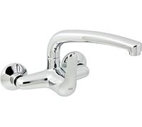 Genebre M115618 - Monomando fregadera pared caño alto