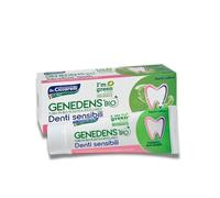 Genedens Bio, Pasta de dientes para Dientes Sensibles, Favorece el Cierre de los Túbulos que Causan Sensibilidad Dental, Tubo de Bio-Plástico Reciclable, 100% Made in Italy, Tubo de 75 ml