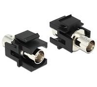 Generac DeLOCK 86351 - Módulo Keystone (Negro, Plata, BNC, BNC, 32,5 mm, 18 mm, 22,3 mm)