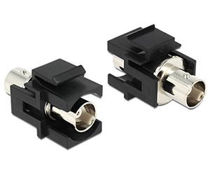 Generac DeLOCK 86351 - Módulo Keystone (Negro, Plata, BNC, BNC, 32,5 mm, 18 mm, 22,3 mm)