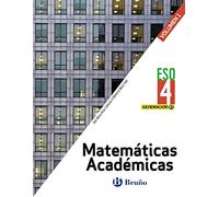 Generación B Matemáticas Académicas 4 ESO 3 volúmenes - 9788469631669