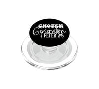 Generación Elegida 1 Pedro 2:9 Empoderamiento Espiritual PopSockets PopGrip para MagSafe