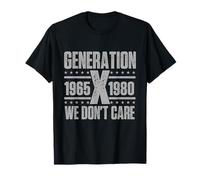 Generación X No Nos Importa - Gen X Gen xer Nostalgia Camiseta